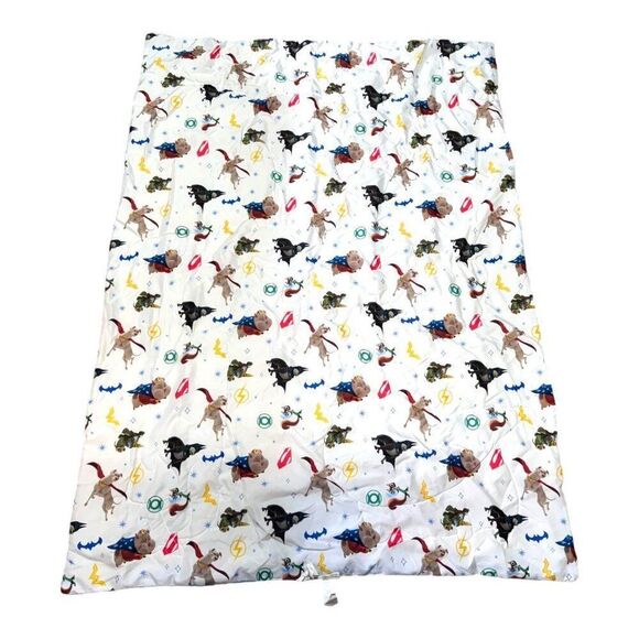 DC League Of SuperPets Kids Bedding Set Toddler Crib Quilt Pillowcase Flat Sheet - Picture 11 of 16